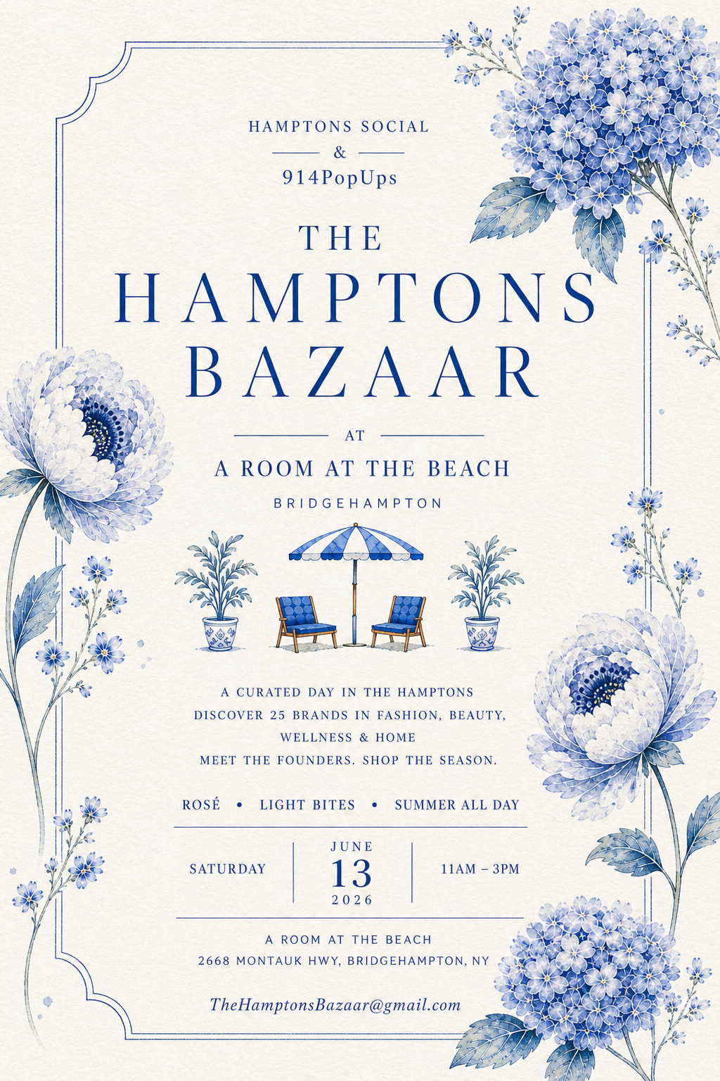 THE HAMPTONS BAZAAR | June 13