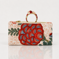 WRISTLET | EMBROIDERED FLOWER