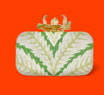 Gold Flower Talavera Minaudière