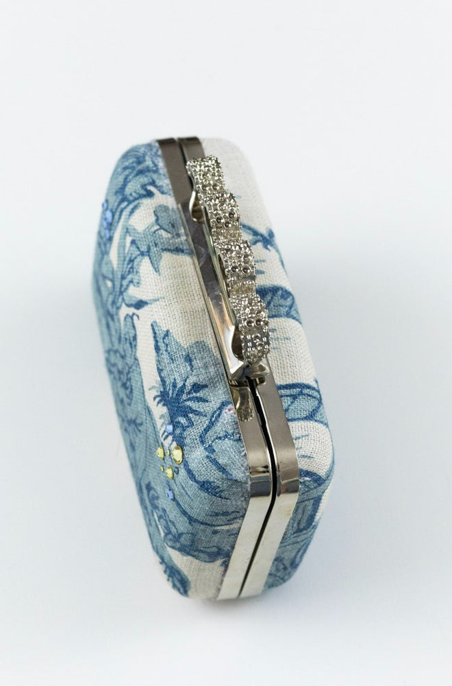 Four Ring Chinoiserie Minaudière