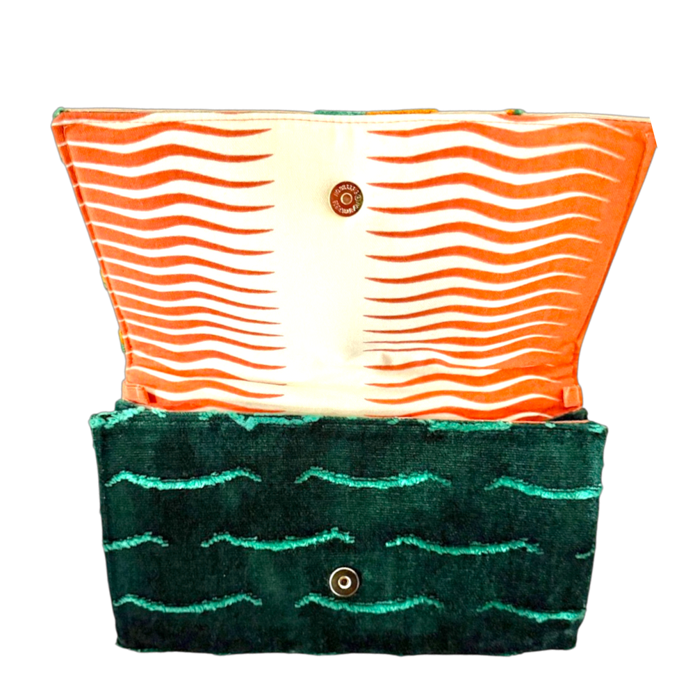 OG ENVELOPE CLUTCH | STRIPED  x  COBRA