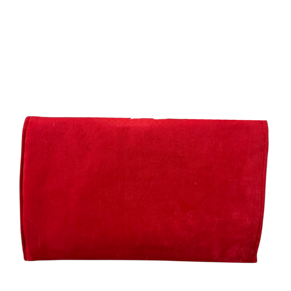 RED VELVET ENVELOPE CLUTCH - Available in Multiple Options