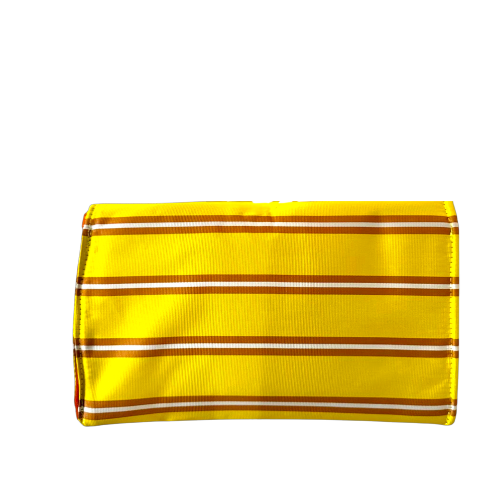 ENVELOPE CLUTCH | GOLD STRIPE  x  GIRAFFE