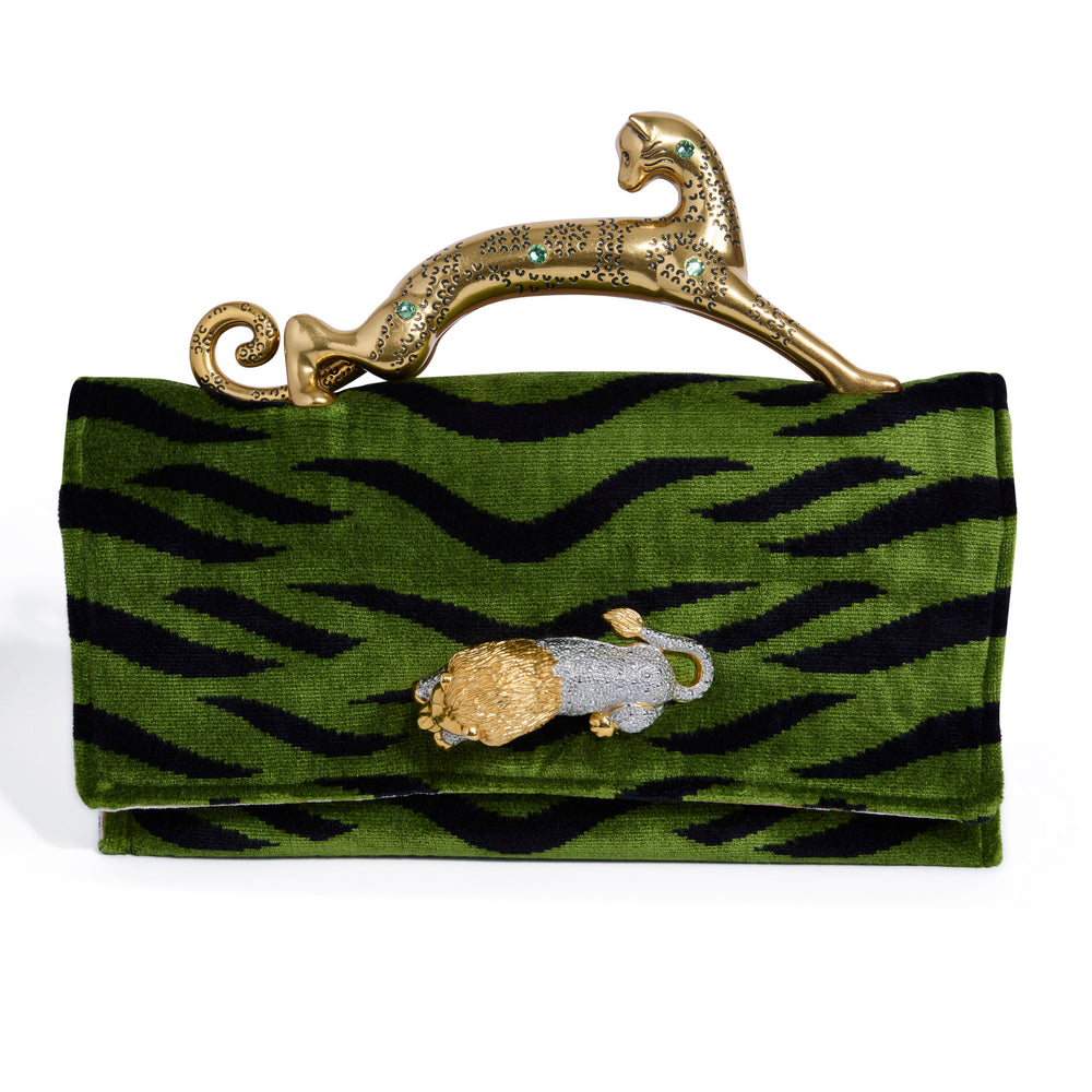 LEOPARD HANDLE CLUTCH | THE NORMA