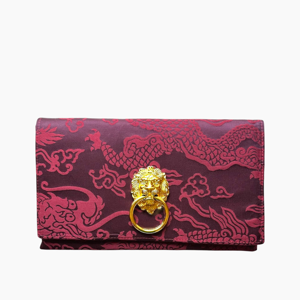 OG ENVELOPE CLUTCH | DRAGON PRINT x DOOR KNOCKER