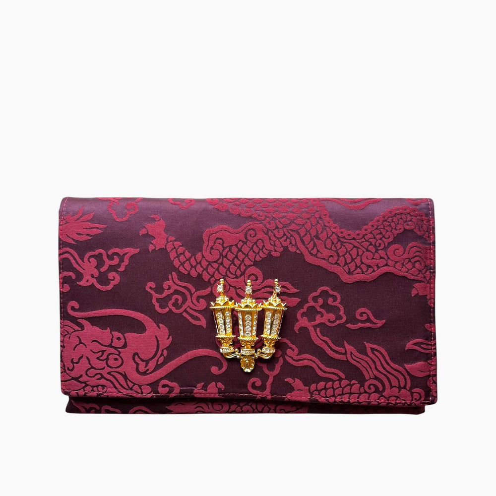 OG ENVELOPE CLUTCH | DRAGON PRINT x PARIS LANTERN
