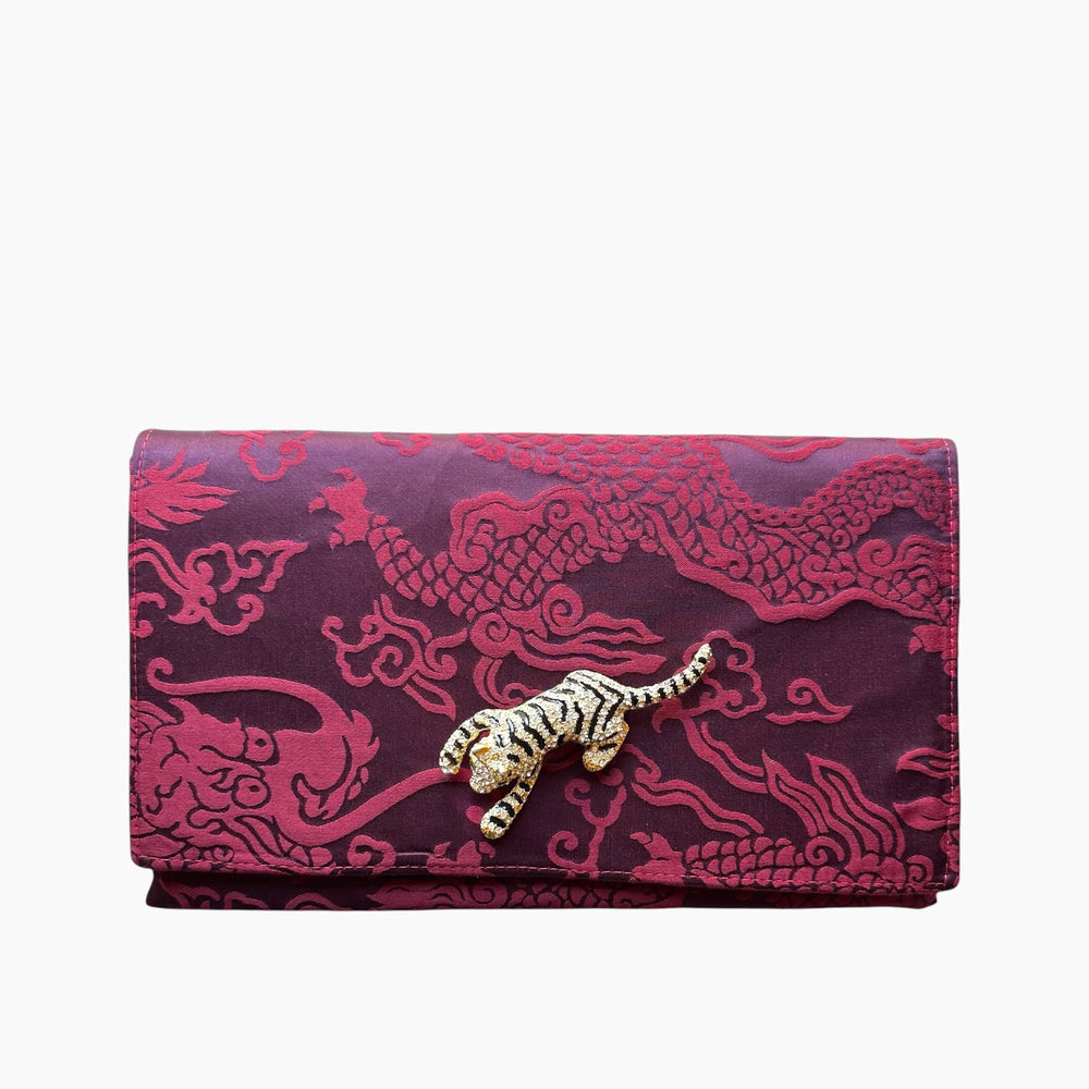 OG ENVELOPE CLUTCH | DRAGON PRINT x TIGER