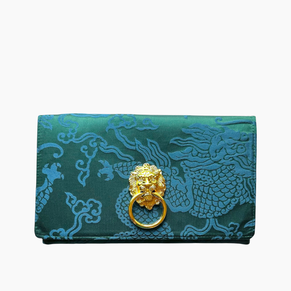OG ENVELOPE CLUTCH | DRAGON PRINT x DOOR KNOCKER