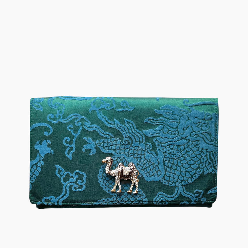 OG ENVELOPE CLUTCH | DRAGON PRINT x CAMEL