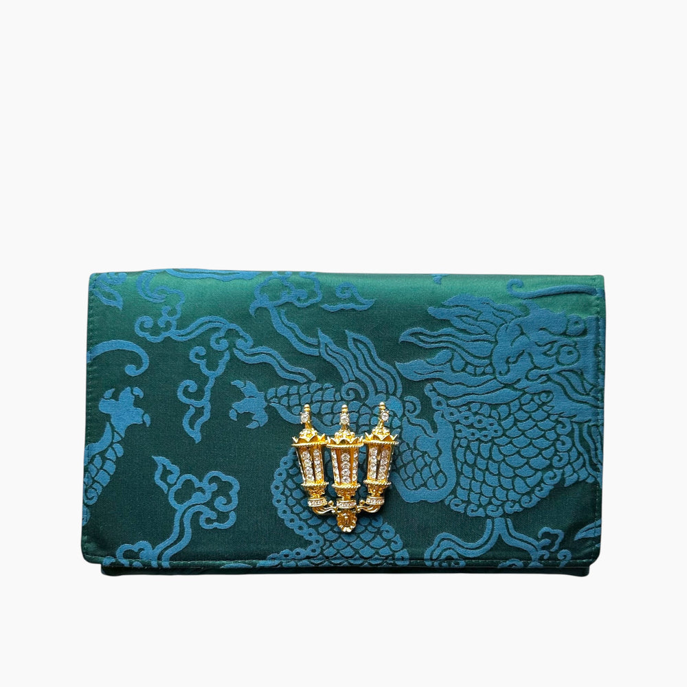 OG ENVELOPE CLUTCH | DRAGON PRINT x PARIS LANTERN