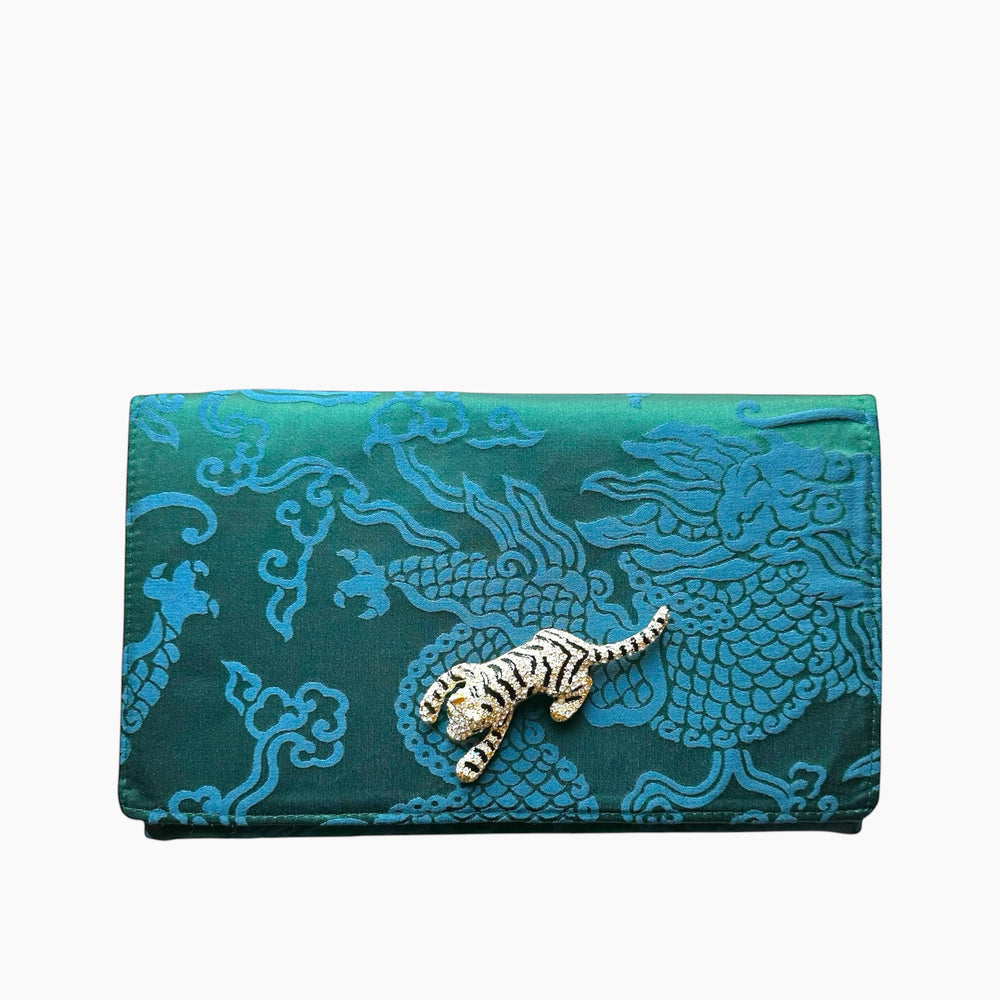 OG ENVELOPE CLUTCH | DRAGON PRINT x TIGER