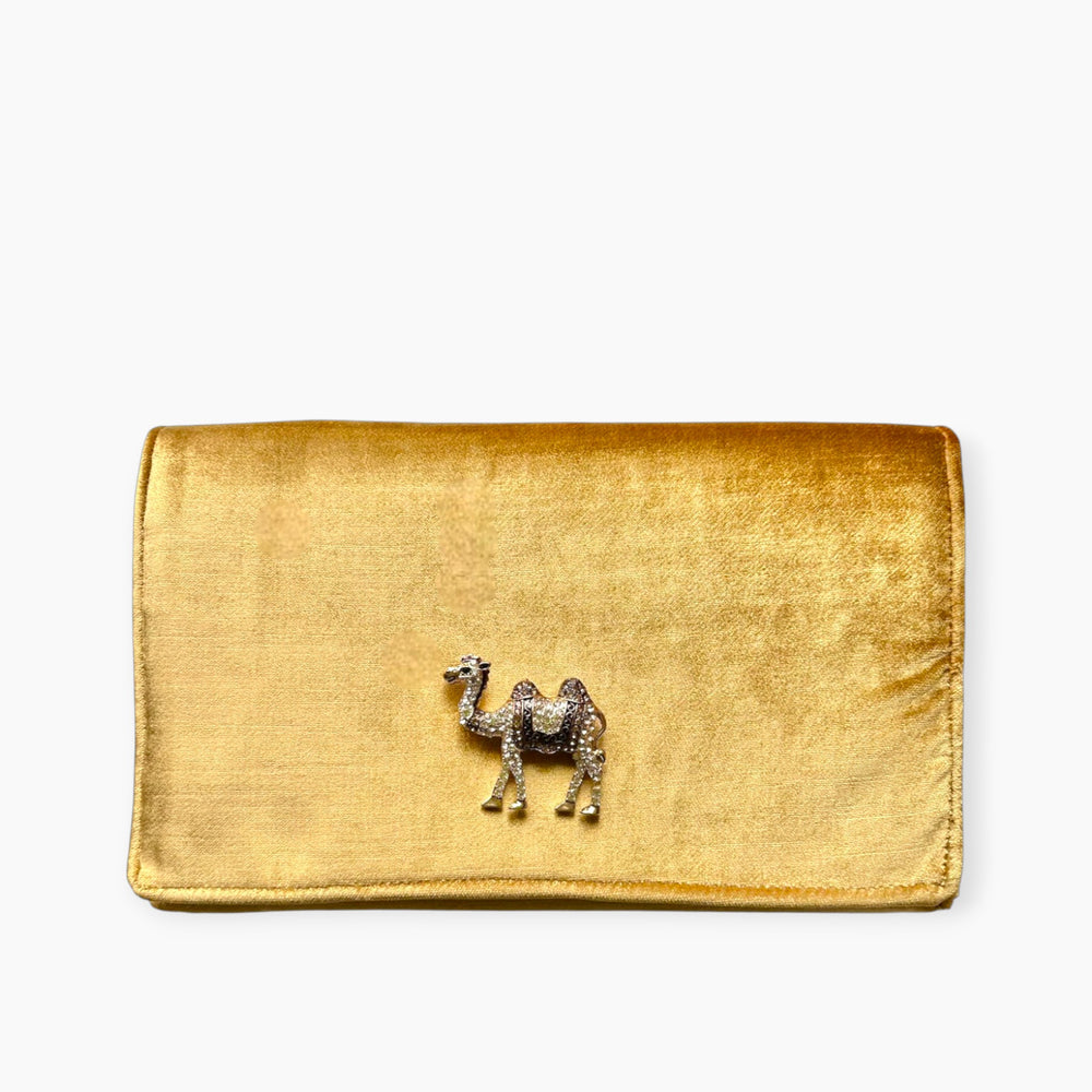 OG ENVELOPE CLUTCH | GOLD VELVET - Available in Multiple Options