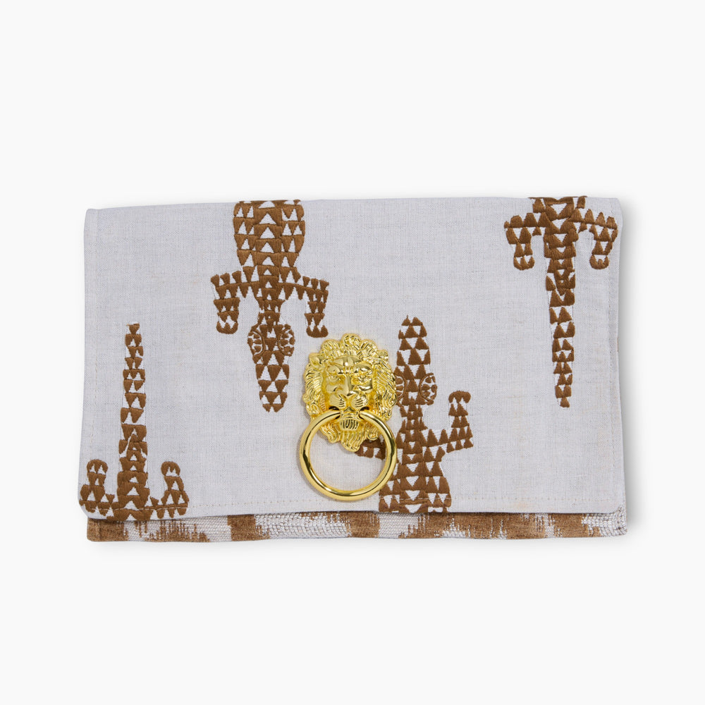OG FRONT FLAP CLUTCH | QUEEN OF THE SAFARI