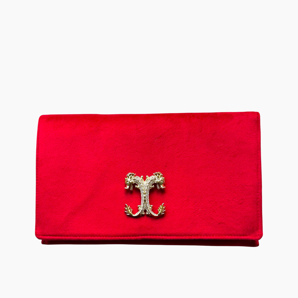 RED VELVET ENVELOPE CLUTCH - Available in Multiple Options