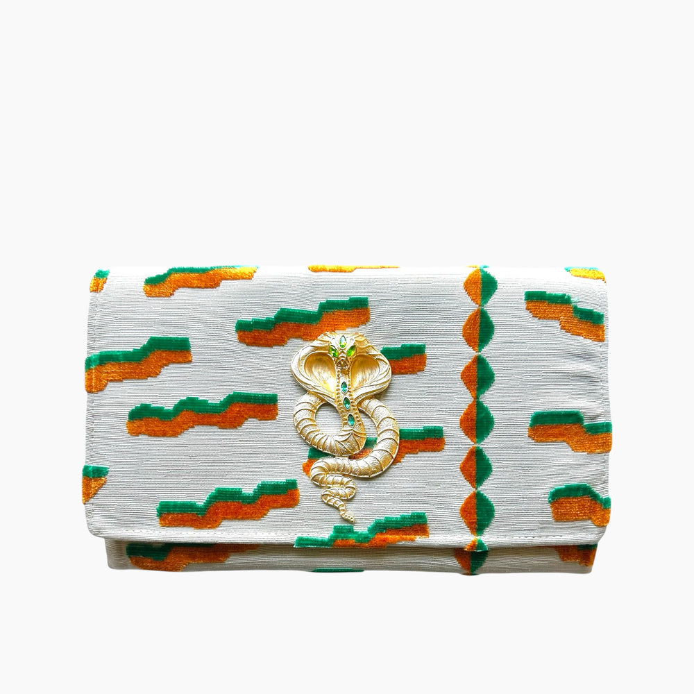 OG ENVELOPE CLUTCH | STRIPED  x COBRA
