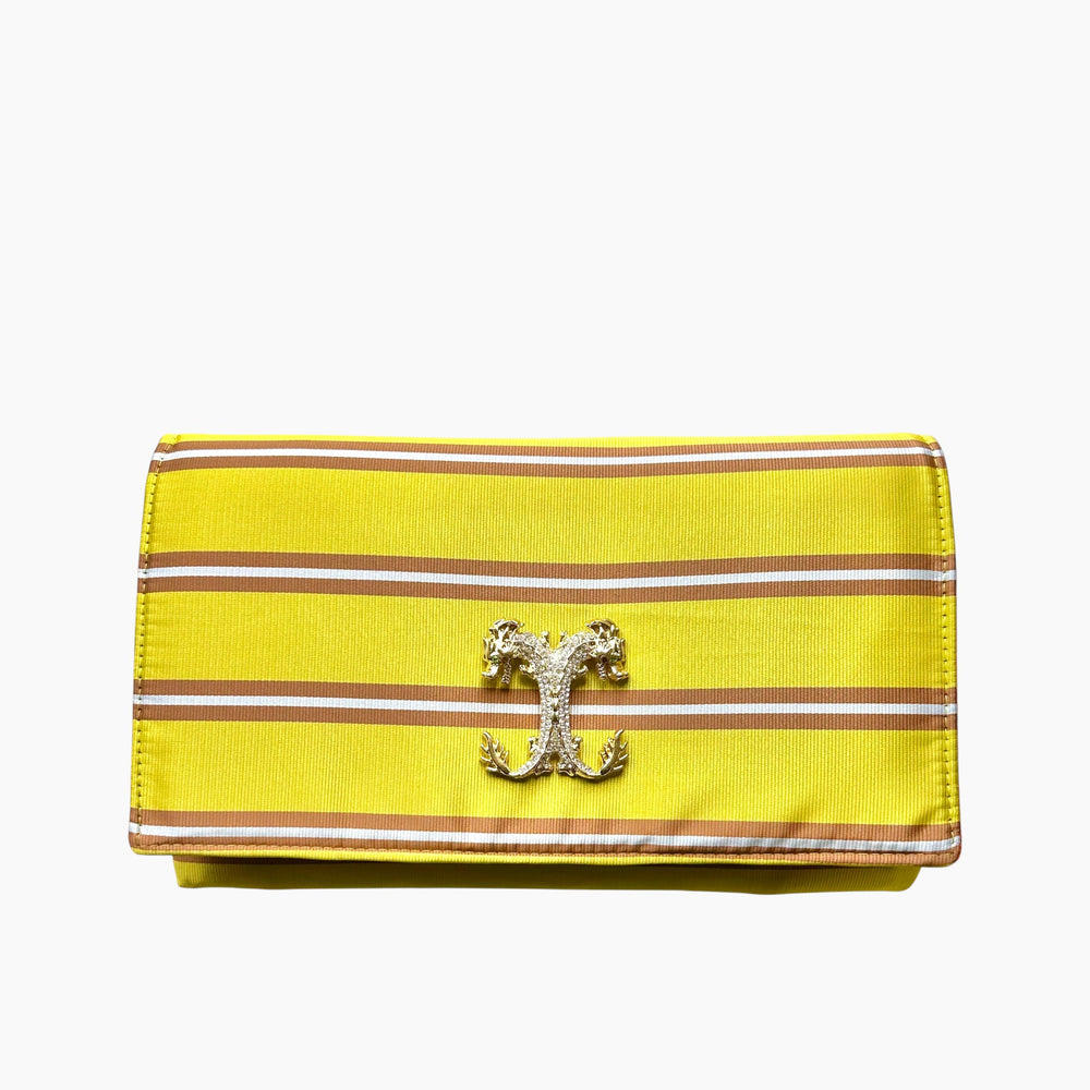 OG ENVELOPE CLUTCH | GOLD STRIPE  x  DRAGON