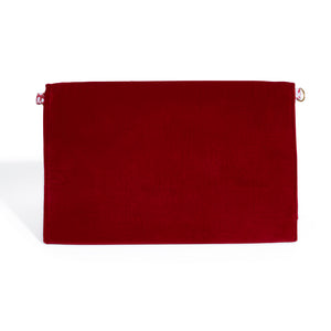 OG FRONT FLAP CLUTCH | LADY IN RED