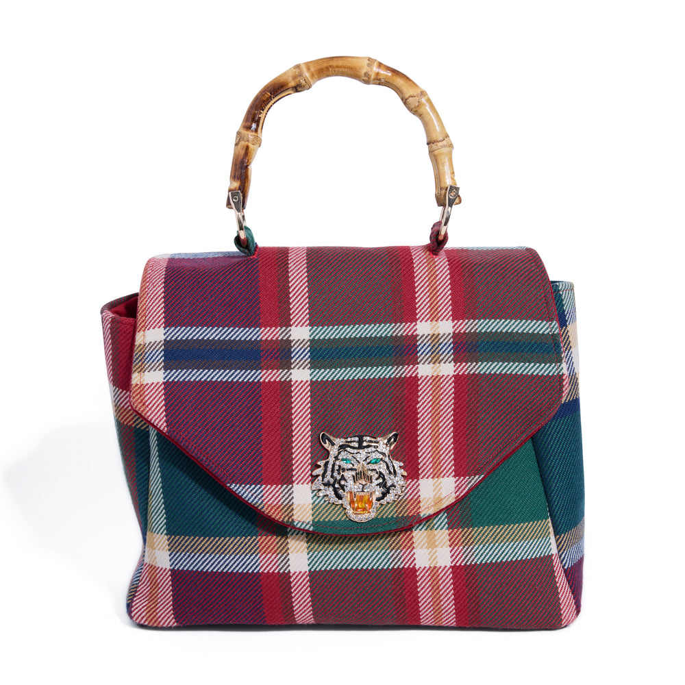 THE SOPHIE TOP HANDLE | PLAID